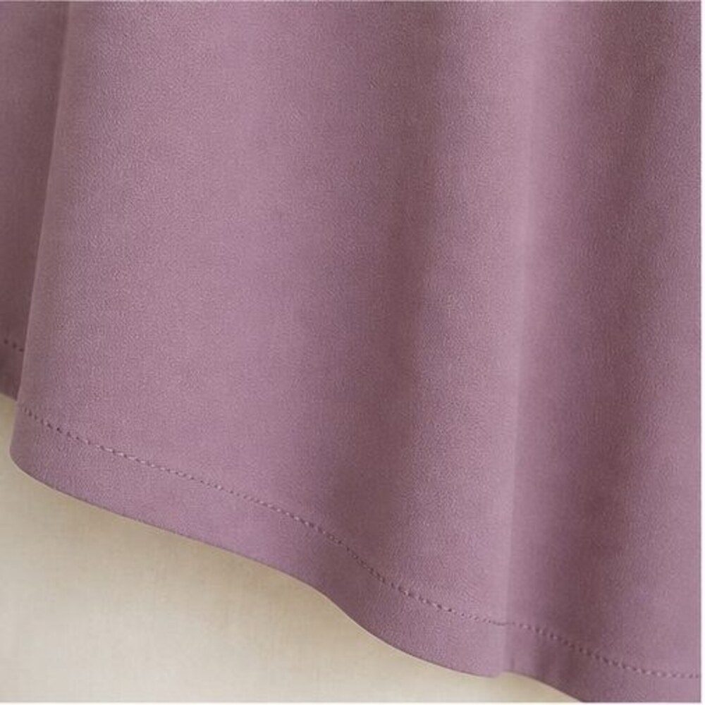 Mauve Ruffle Blouse - Picture 6 of 6